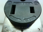  Hubbell HBL9367 Receptacle 50A 250VAC 2 Pole 3W Image