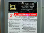  Square D H361 Heavy Duty Fusible Safety Switch 30A 600V 50/60Hz Factory Sealed Image