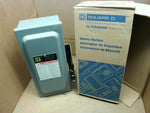  Square D H361 Heavy Duty Fusible Safety Switch 30A 600V 50/60Hz Factory Sealed Image