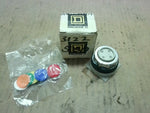  Square D 9001KR3U Pushbutton No Guard w/Universal Color Caps Image