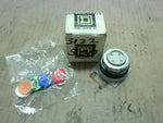  Square D 9001KR3U Pushbutton No Guard w/Universal Color Caps Image