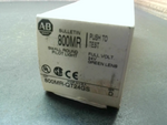  ALLEN BRADLEY 800MR-QT24GS Small Round Pilot Light Full Volt 24V Green Lens Image