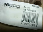  Nibco T-113 Gate Valve 3/8" Threaded 125 SWP 200CWP Image