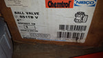  NIBCO-CHEMTROL S51B V 4'' BALL VALVE Image