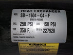  THERMAL TRANSFER SB-1604-C4-F SHELL AND TUBE HEAT EXCHANGER! Image