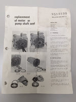  Sundstrand Seal Kit 9510190 Hydraulic Seal Kit, Bulletin 9593 shaft Seal Kit Image
