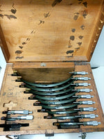  Mitutoyo Micrometer Set 0-1 to 11-12 Image