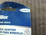  Genuine Miller 169729 Nozzle Adapter Factory Sealed Package Image