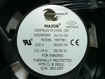  Comair Rotron MR77B3 Fan 230VAC .13/.14A 50/60Hz for EN60950 Image