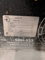  Miller SRH-333 300A DC Arc Welding Machine 300 Amp CC SMAW and CAC-A Image