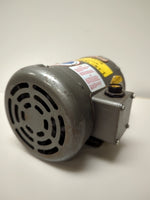  Baldor M3461 1/2 HP (0.5HP) AC Motor 48 Frame 1725 RPM 230/460V TEFC Image