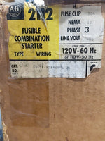  Allen Bradley Fused MCC Starter Feeder Bucket Size 1  3PH 480V Image
