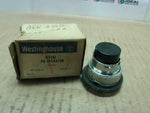  Westinghouse OTIAI Operator Black Pushbutton #1470133 Image