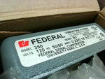  Federal Signal 350-120-30 Vibratone Horn Mechanism 120V Gray Series B1 50/60Hz Image