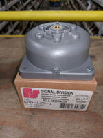  FEDERAL SIGNAL 600-125-1 BELL MECHANISM 125 VDC GRAY Image