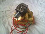  ASCO 8210G022 24VAC 1-1/2" NPT 2-Way Brass Valve Image