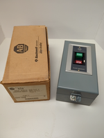 Allen Bradley 609-AAW Manual Motor Starter Size 0 Series H 3Ph 600V