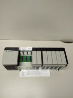  Allen Bradley 1756-PA75 /B ControlLogix Power Supply w/ 10-Slot Chassis 1756-A10 Image