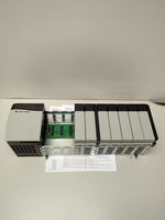  Allen Bradley 1756-PA75 /B ControlLogix Power Supply w/ 10-Slot Chassis 1756-A10 Image