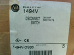  Allen Bradley 1494V-DS30 Disconnect Switch Image