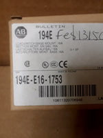  Allen Bradley 194E-E16-1753 Series C Rotary Disconnect Switch Base Mount 16A Image