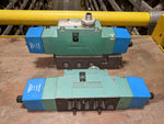  Numatics A12BB400RT61E61 Double Solenoid Valve 24VDC Coil Image