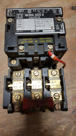  Square D 8536-SB0-2 Starter Form 3 Ser.A 1HP Image