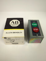 Allen Bradley 800S-2SA /M Push Button Station Standard Duty 600VAC Image