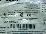  Allen Bradley  800A-M2FG24 Momentary Contact Push Button Image