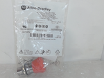  Allen Bradley 800FM-MT44 40mm Non-Illuminated Red Push Button Round Image