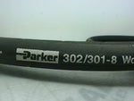  Parker 302/301-8 Hydraulic Hose 1/2"NPT 36" 4000PSI Image