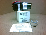  Allen Bradley 800T-PT16G Push to Test Pilot Light Green Lens 120V 60Hz Image
