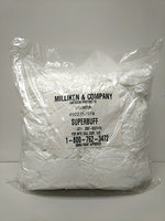  Milliken & Company Contec 492275-970 Superbuff Wipes White Microfiber/Polyester Wiper with Sealed Edges 5LB Bag 21x20 Factory Sealed Image