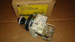  Square D 9001-KT1R6 Push To Test Pilot Light With Red Glass Lens Image