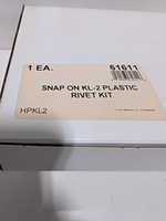  SNAP ON HPKL2 PLASTIC RIVET KIT 61611NEW IN BOX Image
