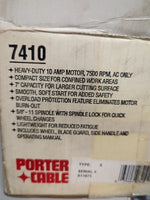  Porter Cable 7410 7" Corded Right Angle Grinder 5/8-11 Arbor 7500RPM 10A Image