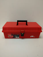  Plano 100 Red Plastic Portable Tool Box 15-3/8" L x 7-3/4"W x 5-1/4"H Image