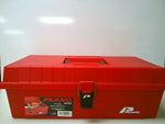  Plano 100 Red Plastic Portable Tool Box 15-3/8" L x 7-3/4"W x 5-1/4"H Image