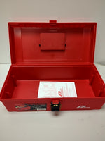  Plano 100 Red Plastic Portable Tool Box 15-3/8" L x 7-3/4"W x 5-1/4"H Image
