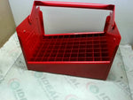  EMC 50R 1/2" Divided Nipple Tray Holds 77 Nipples w/ Folding Handle Image