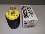  Leviton 7411-C Locking Plug 20A 120/208V 3PY Industrial Grade PLUG Image