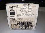  Leviton 7411-C Locking Plug 20A 120/208V 3PY Industrial Grade PLUG Image