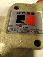  Ross 1523-C-4002 Lockout & Exhaust Valve 0-20 Bar 3/4 IN 1" Out Image