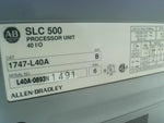  Allen Bradley 1747-L40A SLC 500 Processor Unit 40 I/O Ser B Image
