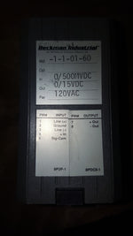  Beckman Industrial 110160 Control Relay IN-0/500MVDC OUT 0/15Vdc 120Vac Image