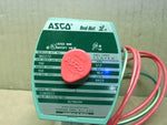  Asco Red Hat 8210G94 1/2" NPT 2-Way Solenoid Valve N.C.220 Volt 150PSI Image