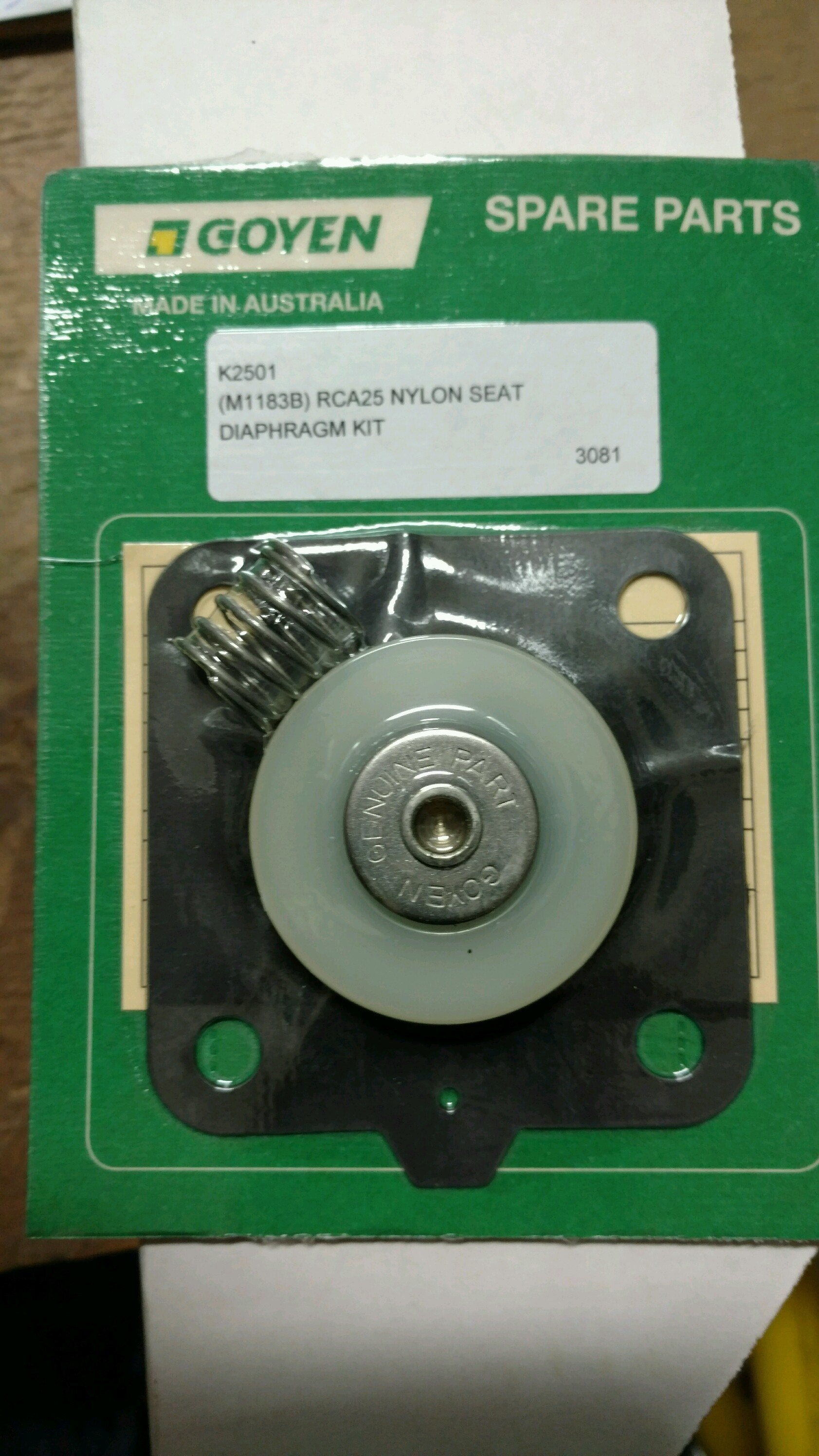 Kit Goyen K2501 Kit Elettrovalvola Pilota Goyen K2501 - Ricambio Per Sistemi Ad Aria Compressa Ricambio Valvola Pneumatica Goyen - Foto 12