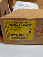  Danfoss 032U6532 1/2" NPT Brass Solenoid Valve NC Image