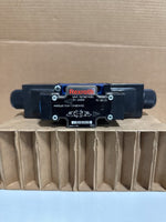  Rexroth 4WE6J61/EW110N9DA/62 Double Solenoid Valve 120VAC Coil Image