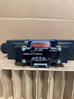  Rexroth 4WE6J61/EW110N9DA/62 Double Solenoid Valve 120VAC Coil Image